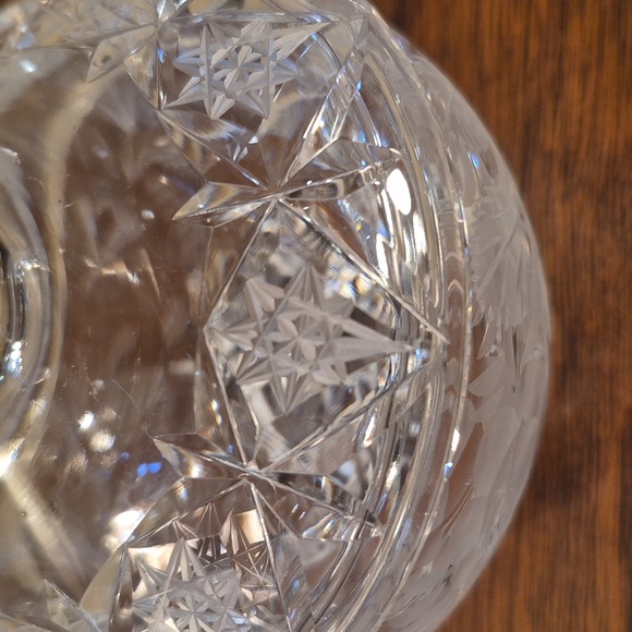 IMPERLUX Genuine Vintage Handcut Lead Crystal Lidded Trinket/Candy Dish - Picture 5 of 15